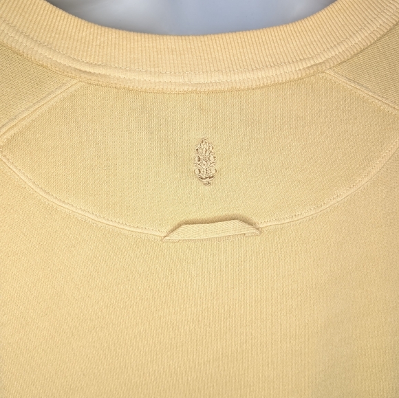 NWT FP Movement Sweatshirt Oversized Pale Yellow - Picture 5 of 10